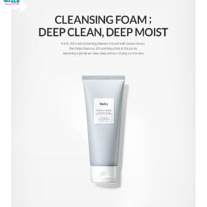 Sữa rửa mặt sạch sâu dành cho da dầu Huxley Cleansing Foam