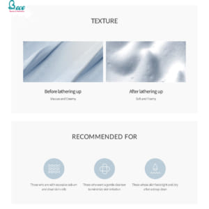 Sữa rửa mặt sạch sâu dành cho da dầu Huxley Cleansing Foam