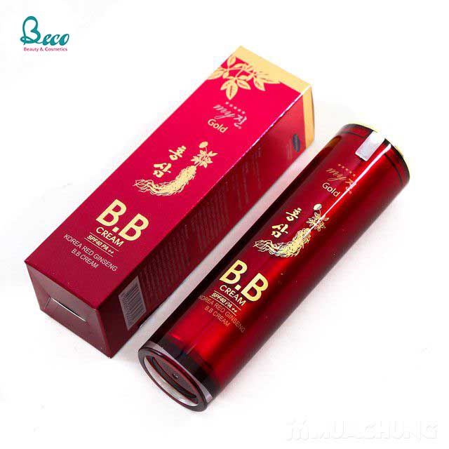 Kem Nền Bb Cream Hồng Sâm Đỏ My Gold Spf45 Pa++ 40ml