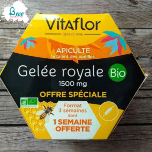 Sữa Ong Chúa Vitaflor Bio 1500mg 20 Ống Của Pháp