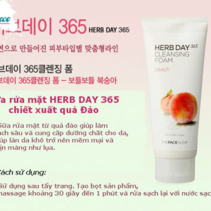 Sữa rửa mặt Đào