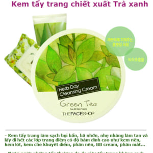 kem-tay-trang-the-face-shop-herb-day-green-tea-150ml