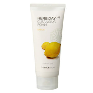 Sữa Rửa Mặt Chanh Herb Day 365 Cleansing Foam Lemon 170ml