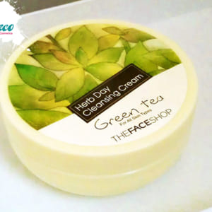 kem-tay-trang-the-face-shop-herb-day-green-tea-150ml