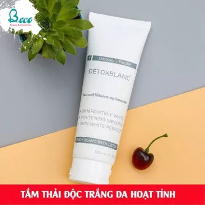 Mặt Nạ Thải Độc Trắng Da Than Hoạt Tính DETOX BLANC