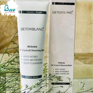Mặt Nạ Thải Độc Trắng Da Than Hoạt Tính DETOX BLANC