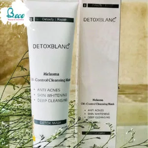 Mặt Nạ Thải Độc Trắng Da Than Hoạt Tính DETOX BLANC