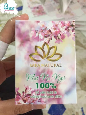 Mặt Nạ Tổ Yến Hoa Anh Đào