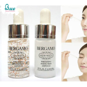 Set serum bergamo trắng ( 4 lọ )