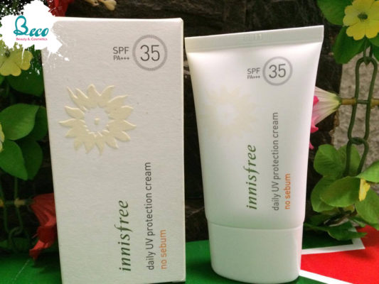 Kem Chống Nắng Kiềm Dầu Innisfree No Sebum Daily UV Protection Cream SPF 35 PA+++