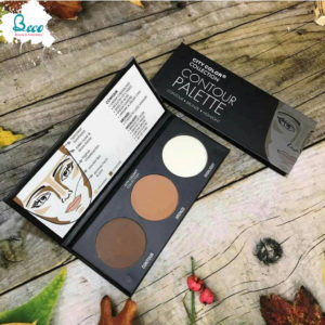 Bảng Phấn Tạo Khối Và Highlight 3 ô City Color Contour Palette