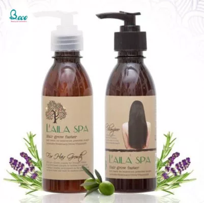 Bộ Dầu Gội, Xả Laila Spa - Thảo Mộc Kích Thích Mọc Tóc