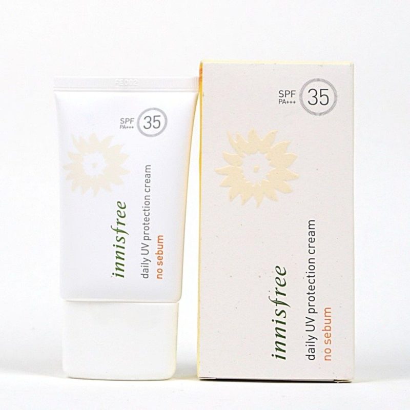 Kem Chống Nắng Kiềm Dầu Innisfree No Sebum Daily UV Protection Cream SPF 35 PA+++