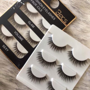 Mi Giả Lông Chồn 3D 3PCS 3 Fashion Eyelashes 3 Faux-Cils