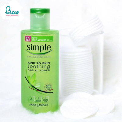Nước Hoa Hồng Simple Kind To Skin Soothing Facial Toner