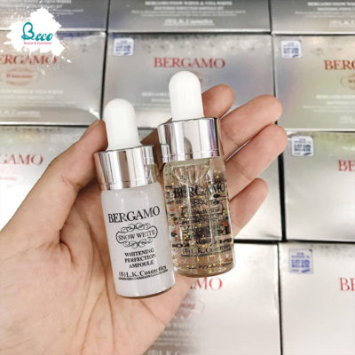 Set serum bergamo trắng ( 4 lọ )