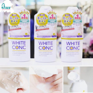 Sữa Tắm Trắng Toàn Thân White ConC Vitamin C Nhật Bản