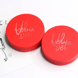 Phấn nước Missha Velvet Finish Vỏ Đỏ Tone 23