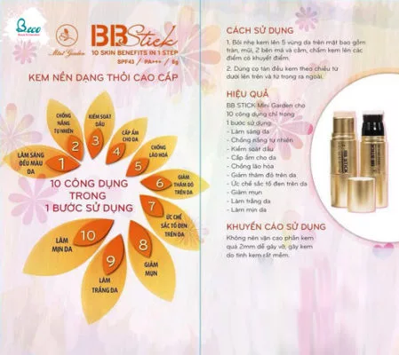 Kem nền dạng thỏi