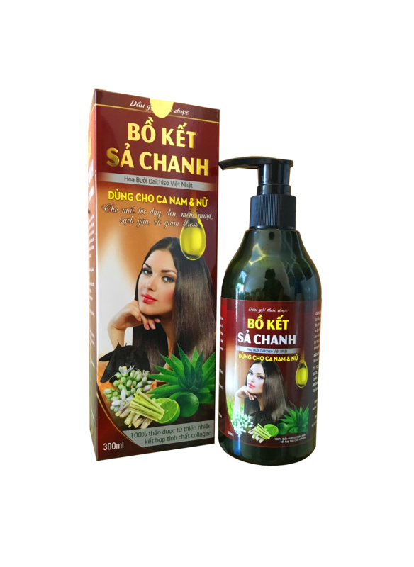 Dầu Gội Bồ Kết Xả Chanh Việt Nhật
