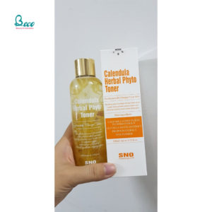 Nước Hoa Cúc Chứa Cánh Hoa Tươi SNO Calendula Herbal Phyto Toner