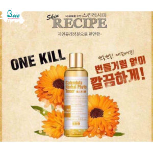 Nước Hoa Cúc Chứa Cánh Hoa Tươi SNO Calendula Herbal Phyto Toner