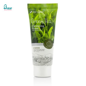 Sữa Rửa Mặt Trị Mụn Kiềm Dầu 3W Clinic Cleansing Foam Green Tea
