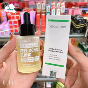 Serum Lộc Đề Trị Mụn Detox Pell Acnes Blanc 2