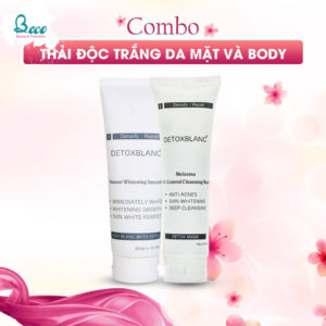 Sữa Tắm Thải Độc Trắng Da Body Blanc Bath Detox