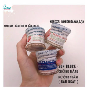 Kem Dưỡng Trắng Da St Dalfour Beauty Whitening Excel Cream Ngày + Đêm