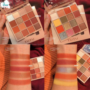 Bảng Phấn Mắt 16 Màu KAQI COLOR