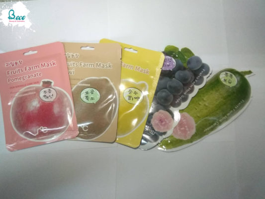Mặt Nạ Quả Nho Rainbow Fruit Farm Mask Pack 