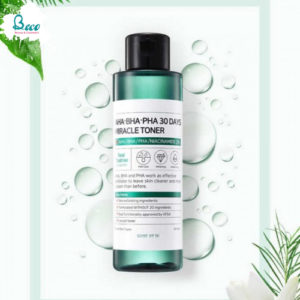 Nước Hoa Hồng SOME BY MI Cho Da Mụn Miracle Toner AHA- BHA-PHA