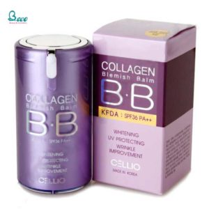 Kem Nền Cellio Collagen Blemish Balm B.B SPF 40 PA+++