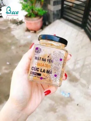 Mặt Nạ Tươi Collagen Yến Cúc La Mã Và Cánh Hoa Đào