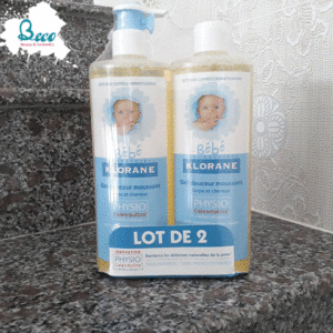 Sữa Tắm Bebe Klorane – Sữa Tắm Gội 2 In 1 Cho Trẻ Sơ Sinh
