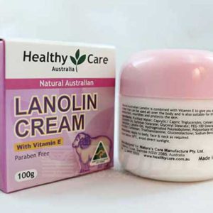 Kem Dưỡng Da Chống Lão Hóa Nhau Thai Cừu Healthy Care Lanolin Cream With Vitamin E