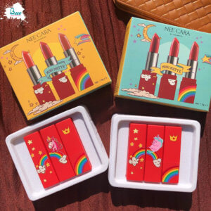 Set Son 3 Thỏi Unicorn Nee Cara