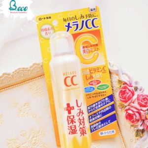 Xịt Khoáng CC Melano Rohto Whitening Mist