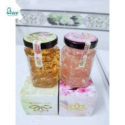 Mặt Nạ Tươi Collagen Yến Cúc La Mã Và Cánh Hoa Đào