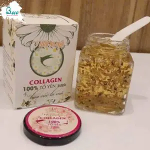 Mặt Nạ Tươi Collagen Yến Cúc La Mã Và Cánh Hoa Đào