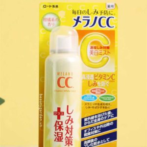 Xịt Khoáng CC Melano Rohto Whitening Mist