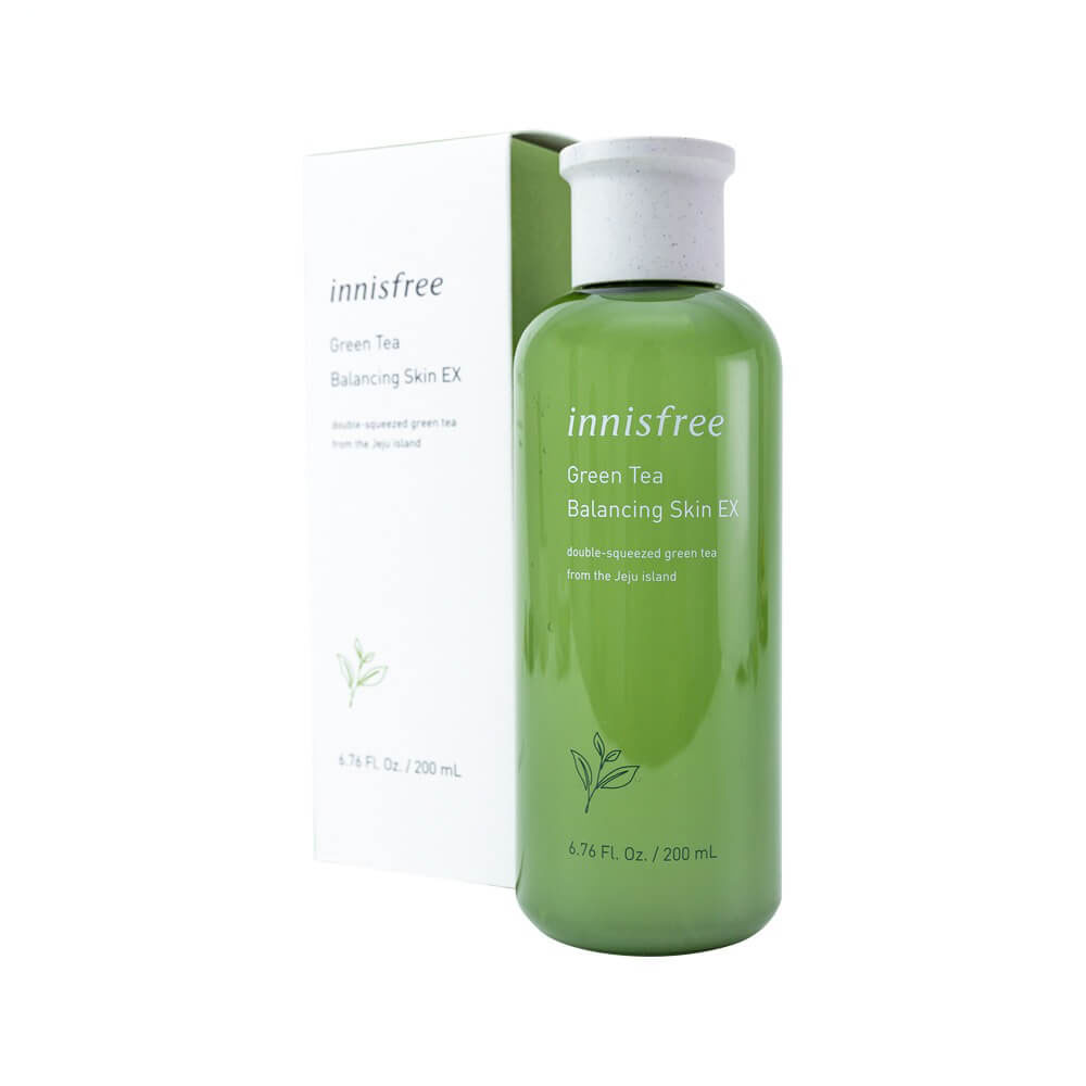 Nước Hoa Hồng Innisfree Trà Xanh Green Tea Balancing Skin EX 200ml