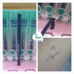 Chì kẻ mắt không trôi Face it Waterproof Auto Liner 2