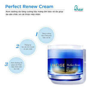 Kem Dưỡng Laneige Dưỡng Ẩm Và Làm Mịn Da 50ml Perfect Renew Cream 3