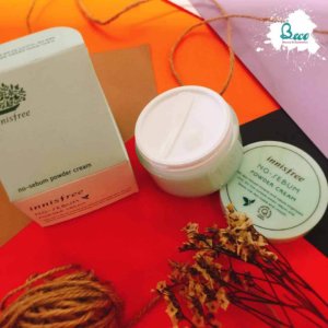 Kem dưỡng kiềm dầu No Sebum Powder cream Innisfree 3