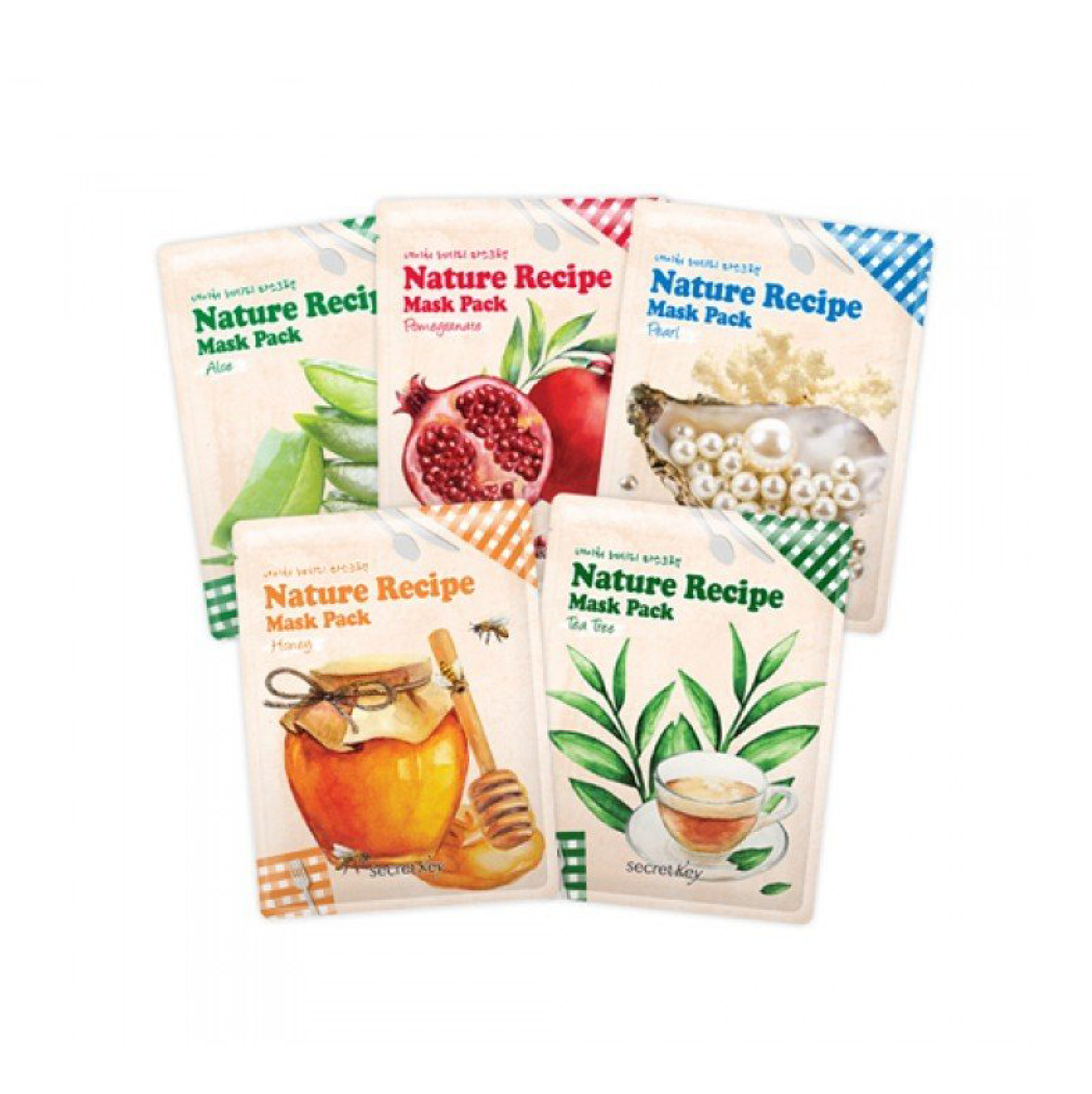Mặt nạ dưỡng da Secret Key Nature Recipe Mask Pack