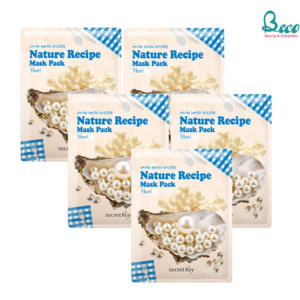 Mặt nạ dưỡng da Secret Key Nature Recipe Mask Pack ngọc trai
