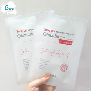 Mặt nạ tone up whitening program glutathione 7day 2