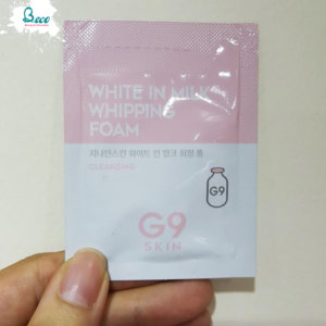Sample Sữa rửa mặt G9 2